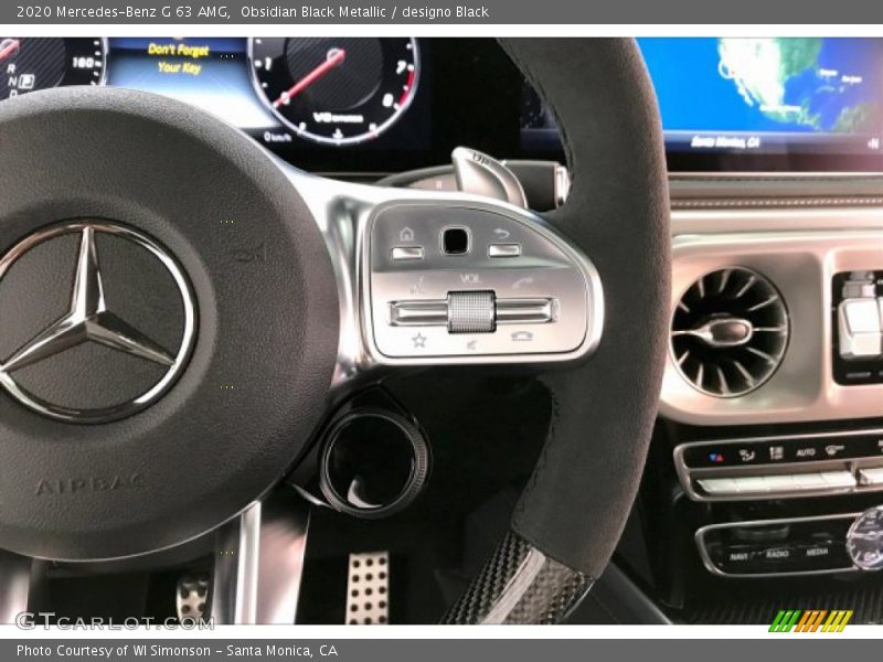  2020 G 63 AMG Steering Wheel
