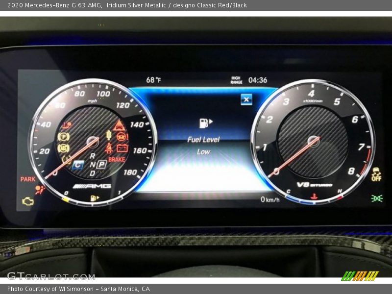  2020 G 63 AMG 63 AMG Gauges