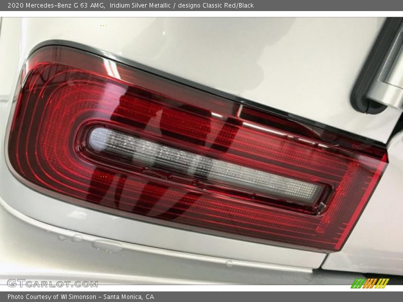 Iridium Silver Metallic / designo Classic Red/Black 2020 Mercedes-Benz G 63 AMG