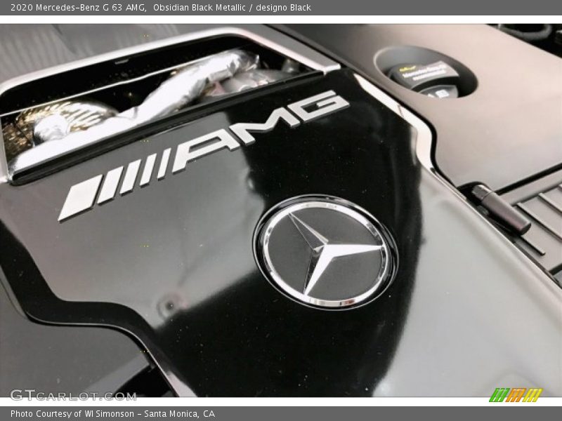 Obsidian Black Metallic / designo Black 2020 Mercedes-Benz G 63 AMG