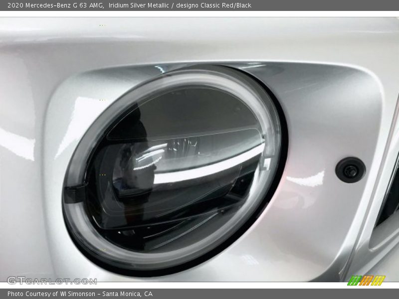 Iridium Silver Metallic / designo Classic Red/Black 2020 Mercedes-Benz G 63 AMG