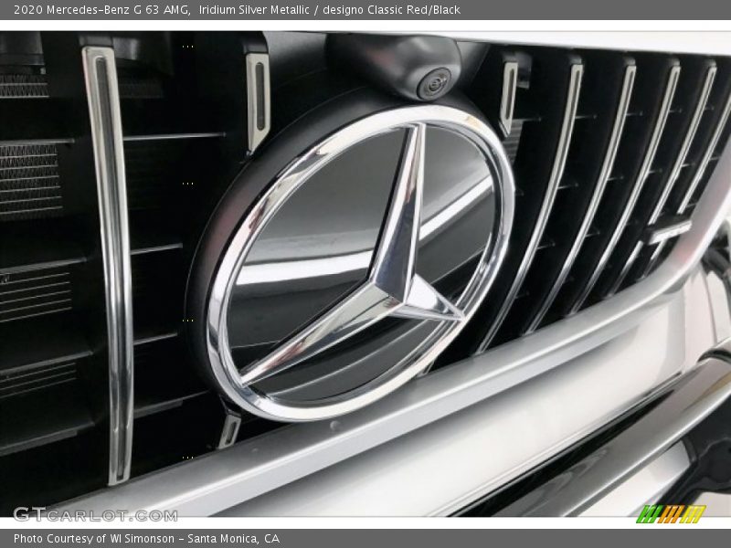 Iridium Silver Metallic / designo Classic Red/Black 2020 Mercedes-Benz G 63 AMG