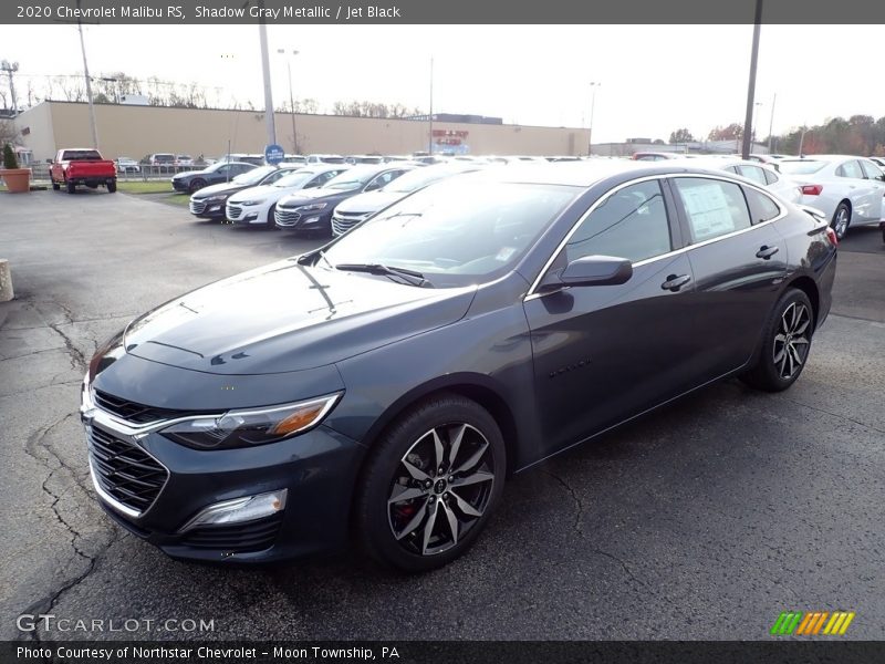 Shadow Gray Metallic / Jet Black 2020 Chevrolet Malibu RS