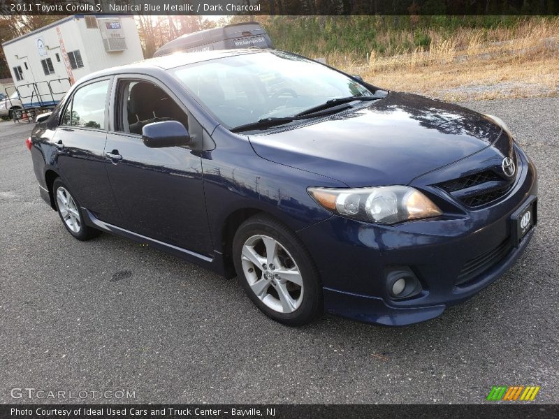 Nautical Blue Metallic / Dark Charcoal 2011 Toyota Corolla S
