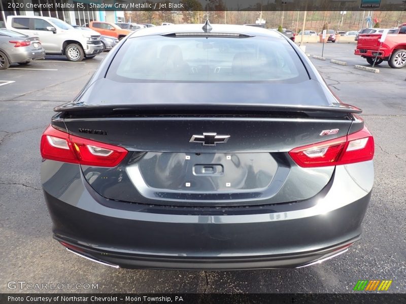 Shadow Gray Metallic / Jet Black 2020 Chevrolet Malibu RS