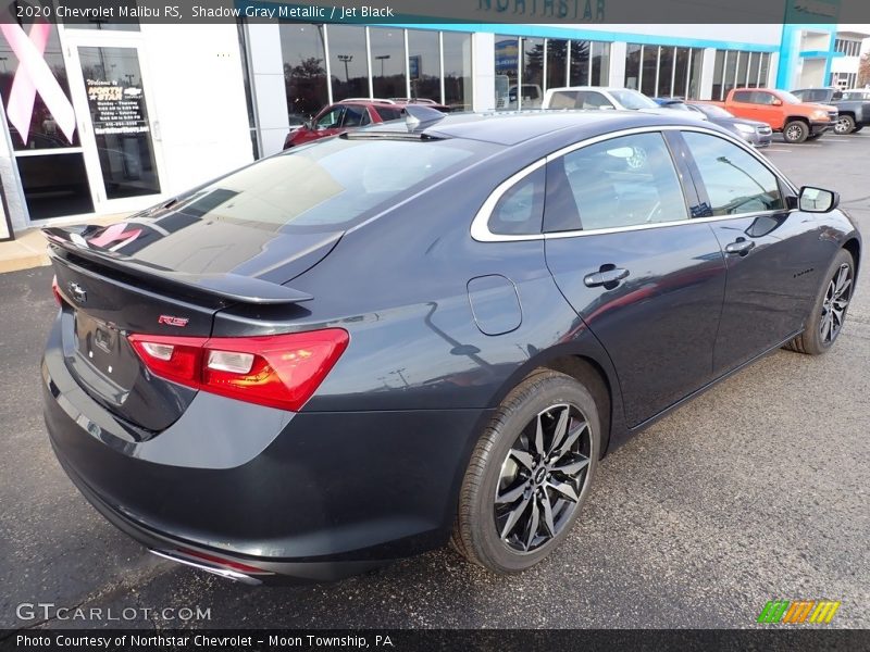 Shadow Gray Metallic / Jet Black 2020 Chevrolet Malibu RS