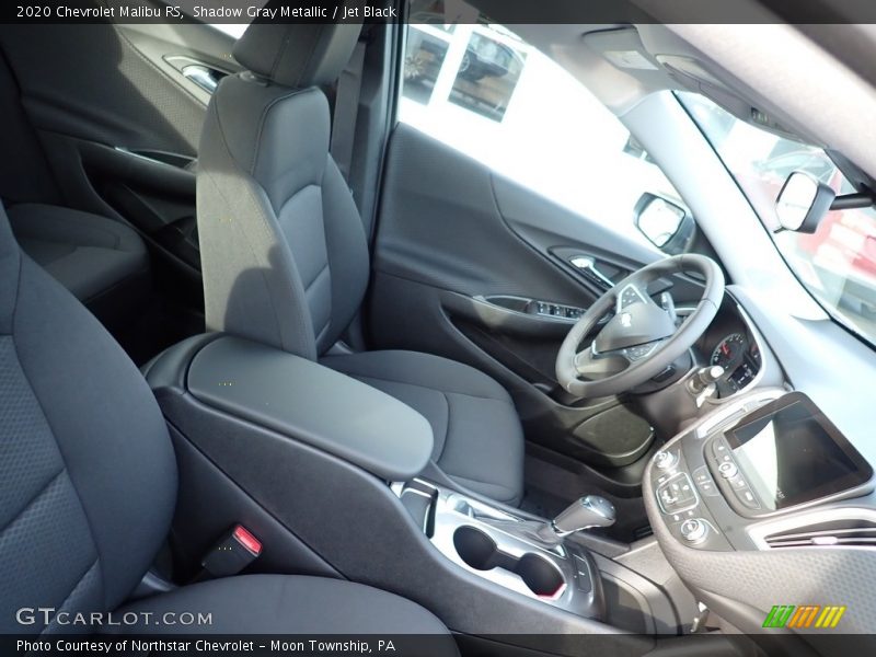 Shadow Gray Metallic / Jet Black 2020 Chevrolet Malibu RS