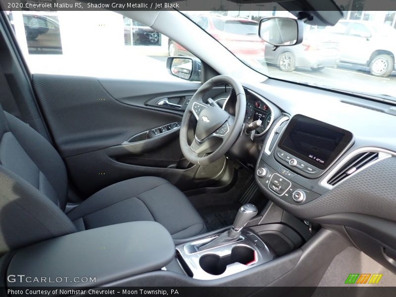 Shadow Gray Metallic / Jet Black 2020 Chevrolet Malibu RS