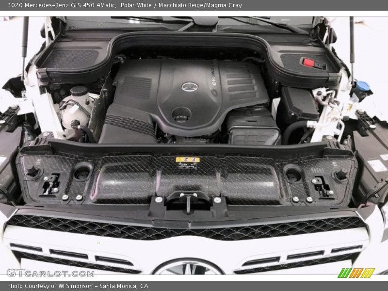 Polar White / Macchiato Beige/Magma Gray 2020 Mercedes-Benz GLS 450 4Matic