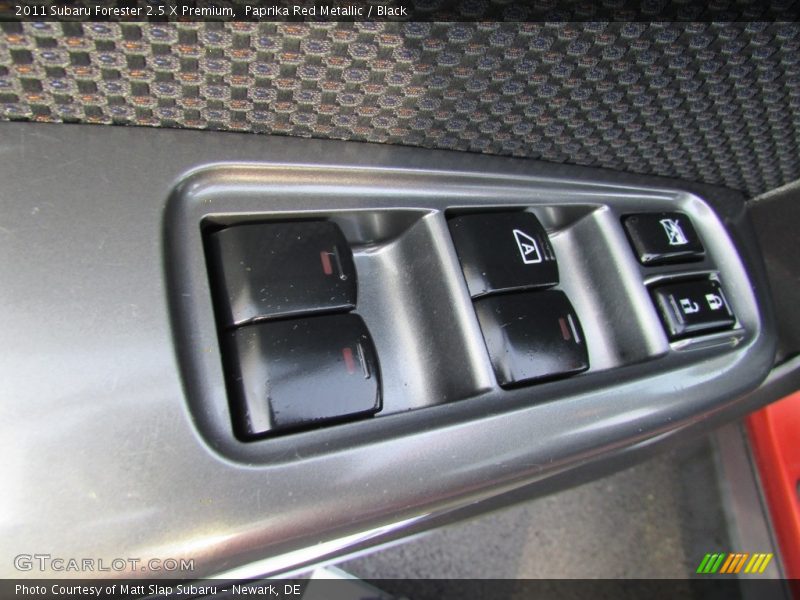 Paprika Red Metallic / Black 2011 Subaru Forester 2.5 X Premium