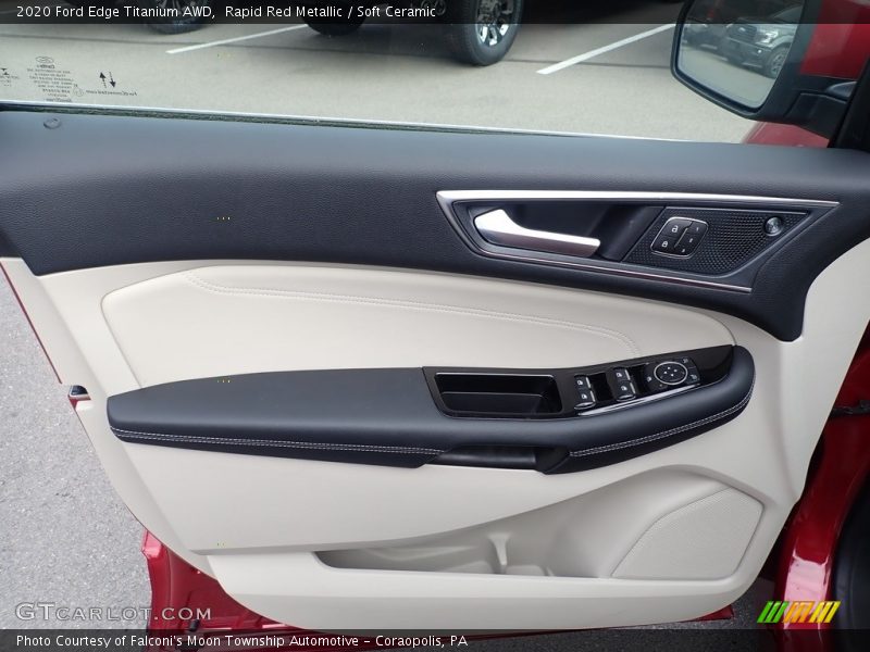 Door Panel of 2020 Edge Titanium AWD