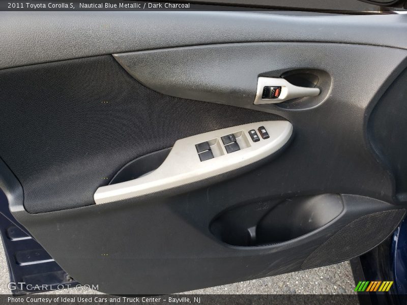 Nautical Blue Metallic / Dark Charcoal 2011 Toyota Corolla S