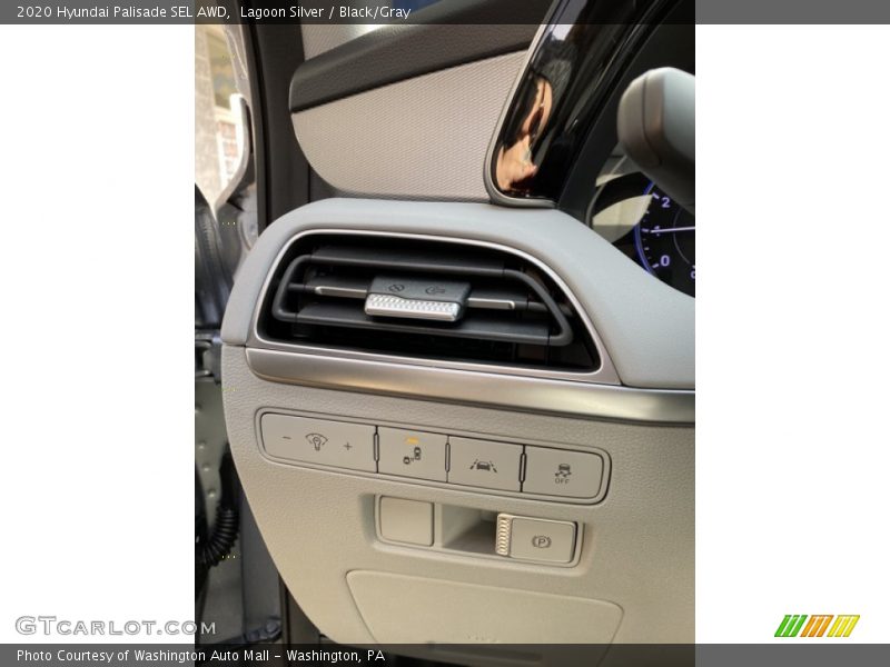 Lagoon Silver / Black/Gray 2020 Hyundai Palisade SEL AWD