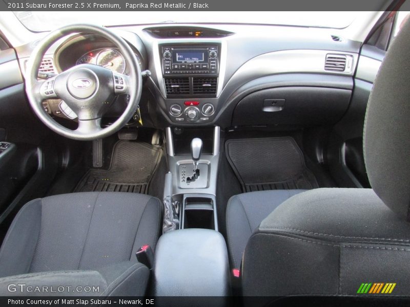 Paprika Red Metallic / Black 2011 Subaru Forester 2.5 X Premium