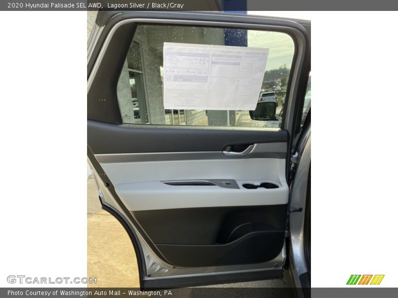 Lagoon Silver / Black/Gray 2020 Hyundai Palisade SEL AWD