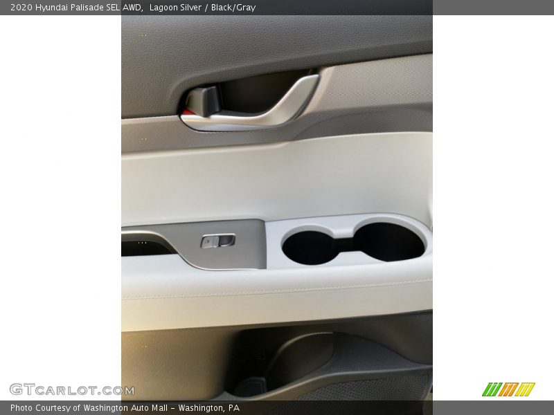 Lagoon Silver / Black/Gray 2020 Hyundai Palisade SEL AWD