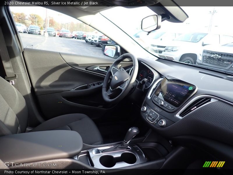 Silver Ice Metallic / Jet Black 2020 Chevrolet Malibu RS