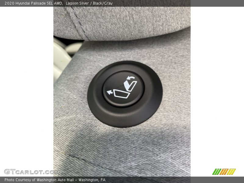 Lagoon Silver / Black/Gray 2020 Hyundai Palisade SEL AWD