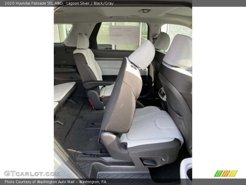 Lagoon Silver / Black/Gray 2020 Hyundai Palisade SEL AWD