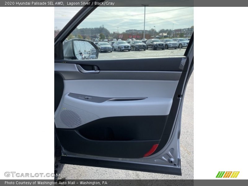 Lagoon Silver / Black/Gray 2020 Hyundai Palisade SEL AWD