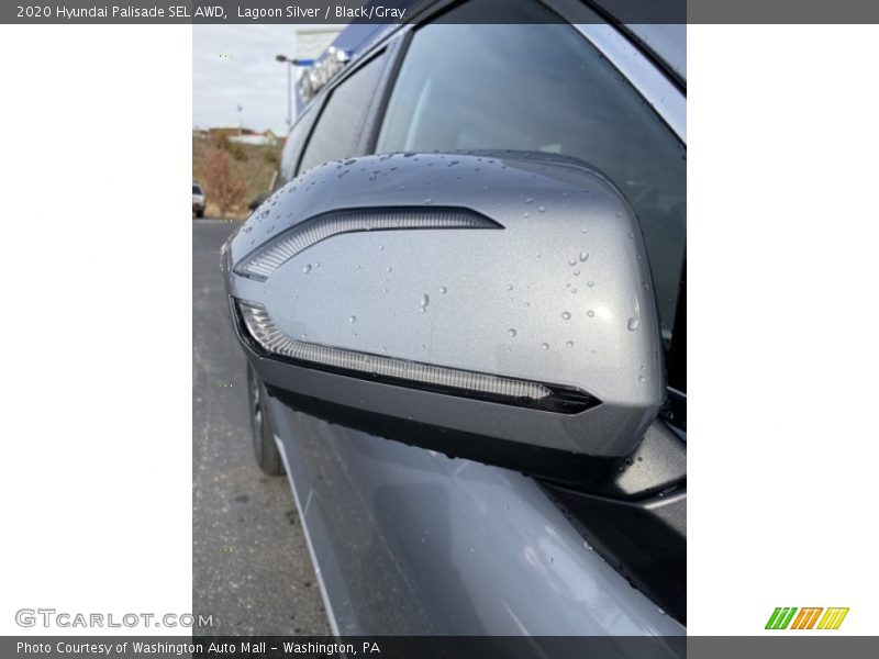 Lagoon Silver / Black/Gray 2020 Hyundai Palisade SEL AWD
