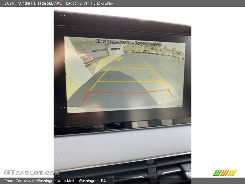 Lagoon Silver / Black/Gray 2020 Hyundai Palisade SEL AWD