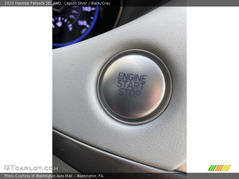 Lagoon Silver / Black/Gray 2020 Hyundai Palisade SEL AWD