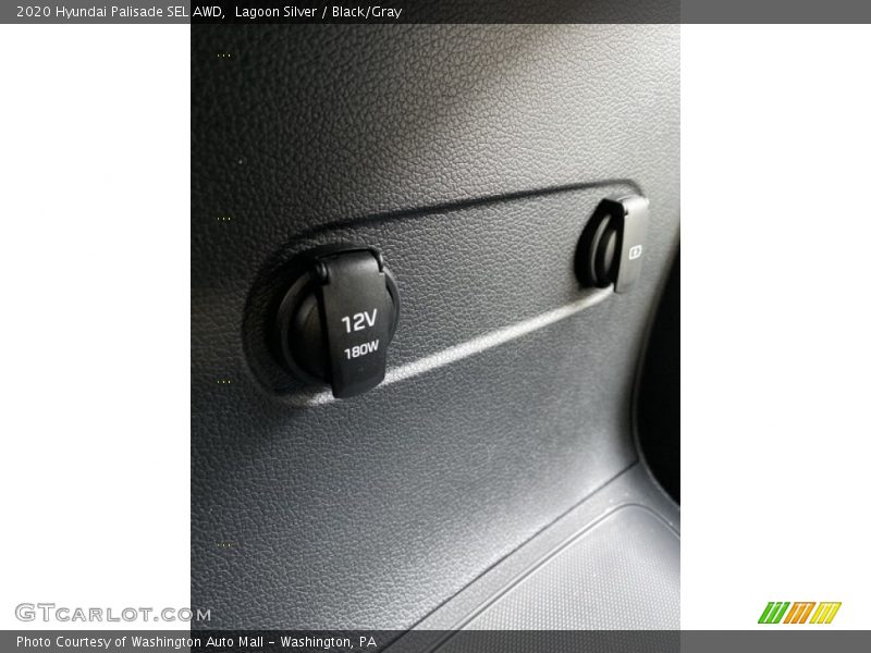Lagoon Silver / Black/Gray 2020 Hyundai Palisade SEL AWD