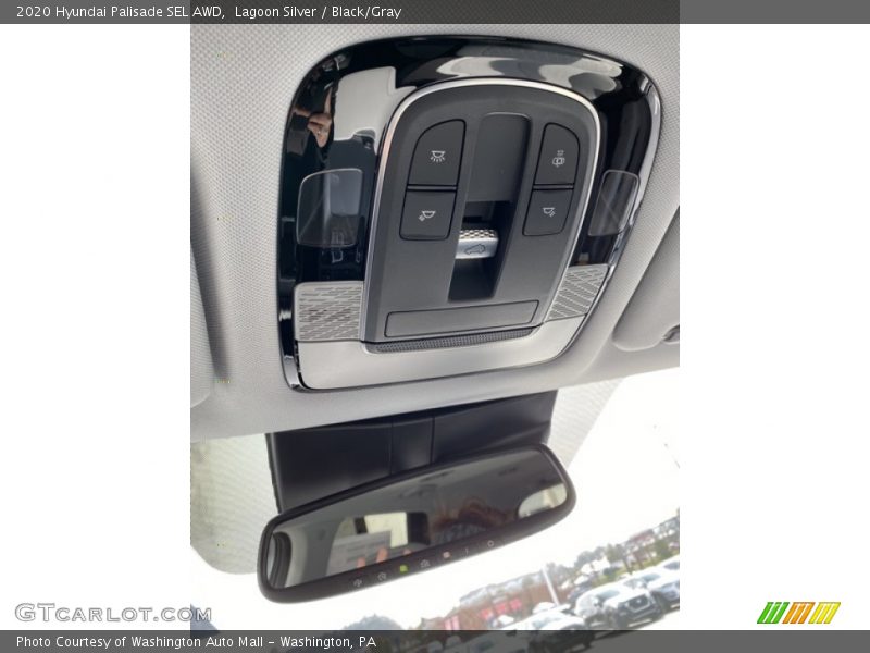 Lagoon Silver / Black/Gray 2020 Hyundai Palisade SEL AWD