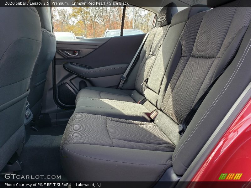 Rear Seat of 2020 Legacy 2.5i Premium