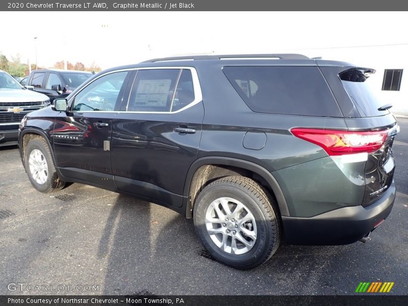 Graphite Metallic / Jet Black 2020 Chevrolet Traverse LT AWD