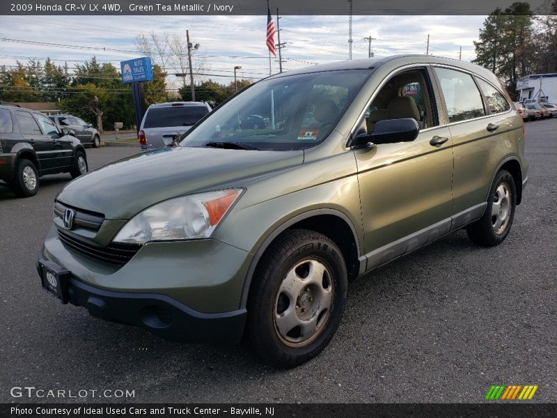Green Tea Metallic / Ivory 2009 Honda CR-V LX 4WD