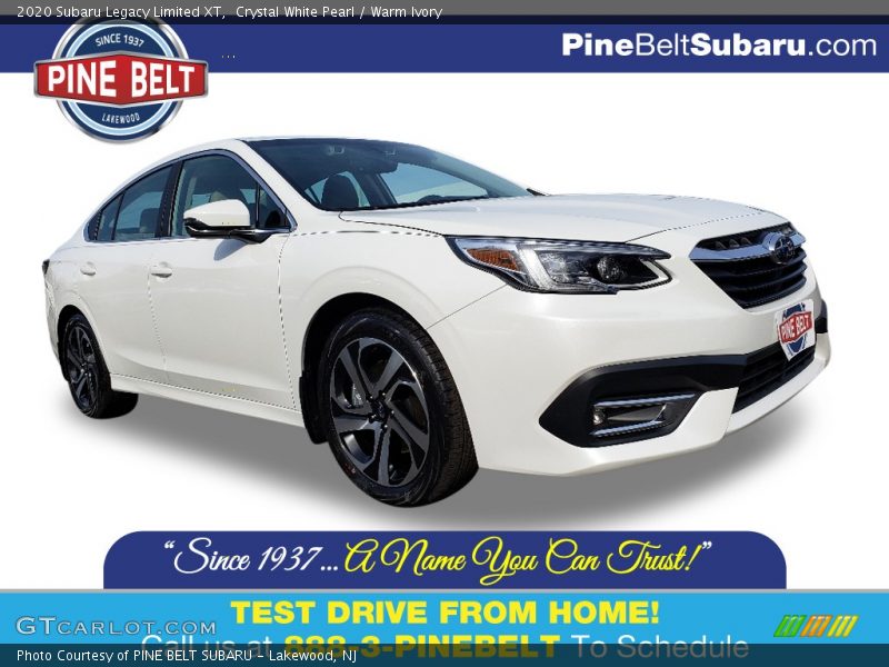 Crystal White Pearl / Warm Ivory 2020 Subaru Legacy Limited XT