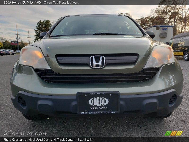 Green Tea Metallic / Ivory 2009 Honda CR-V LX 4WD