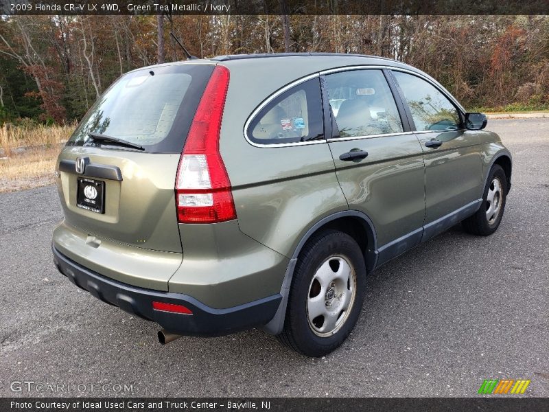 Green Tea Metallic / Ivory 2009 Honda CR-V LX 4WD