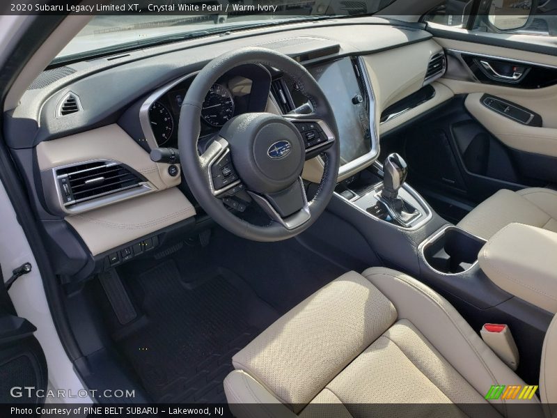 Crystal White Pearl / Warm Ivory 2020 Subaru Legacy Limited XT