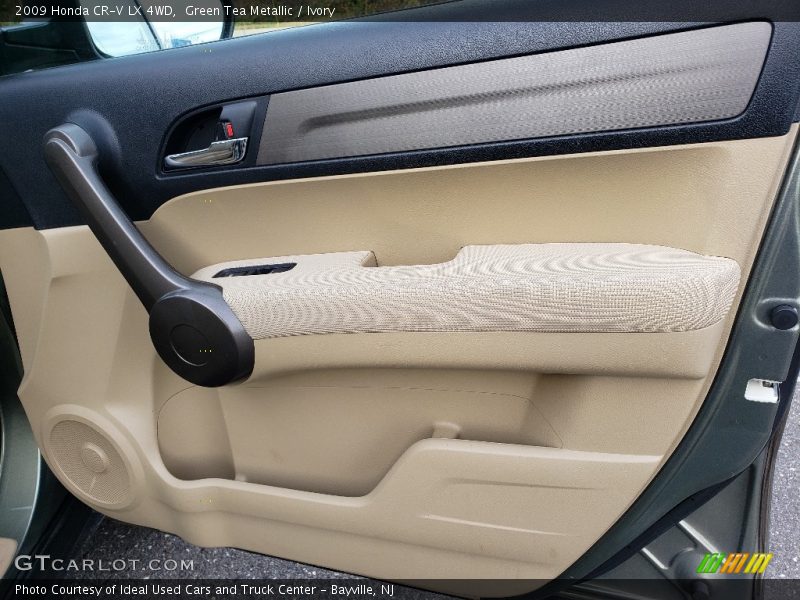 Green Tea Metallic / Ivory 2009 Honda CR-V LX 4WD
