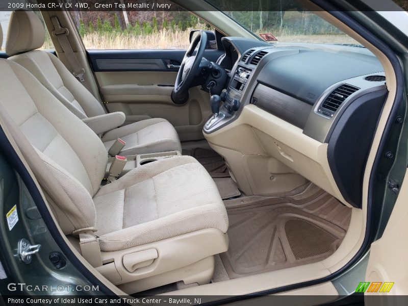 Green Tea Metallic / Ivory 2009 Honda CR-V LX 4WD