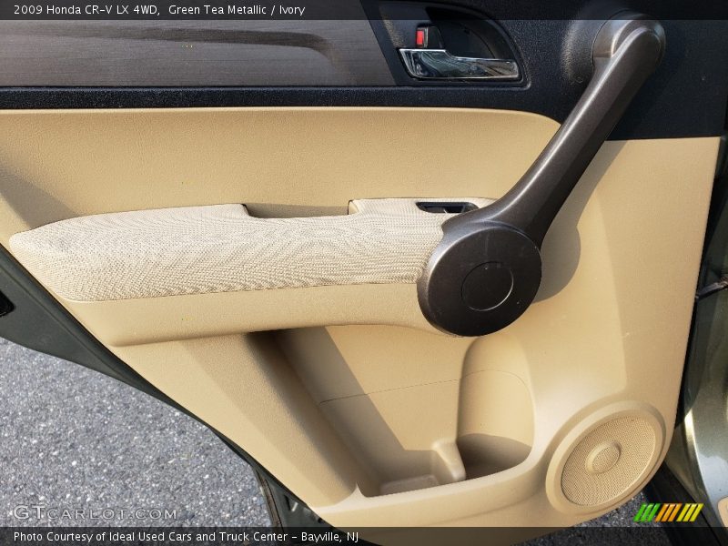 Green Tea Metallic / Ivory 2009 Honda CR-V LX 4WD