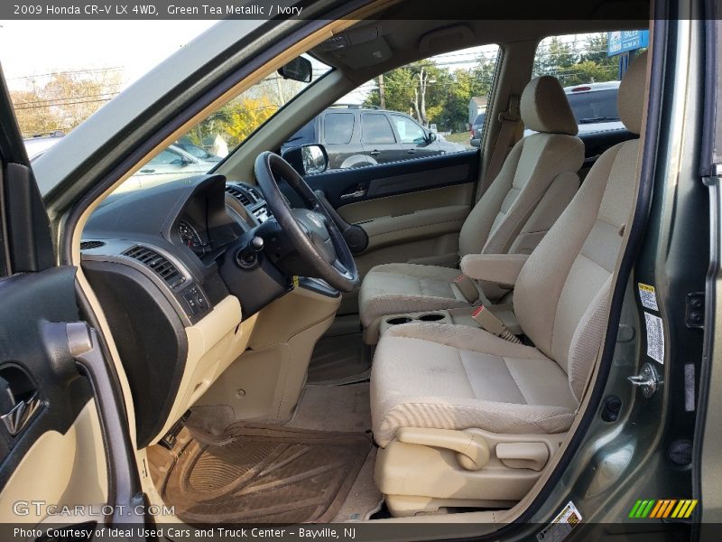 Green Tea Metallic / Ivory 2009 Honda CR-V LX 4WD