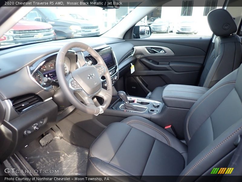 Front Seat of 2020 Traverse RS AWD