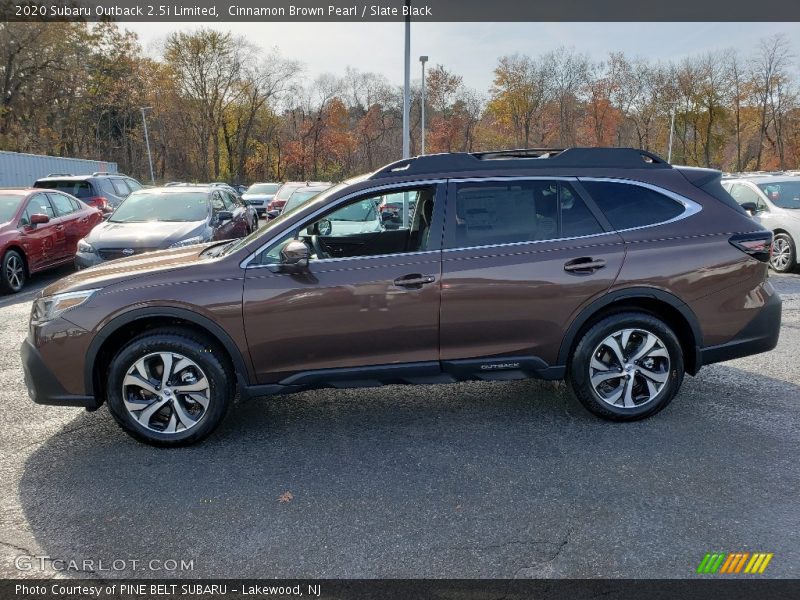 Cinnamon Brown Pearl / Slate Black 2020 Subaru Outback 2.5i Limited