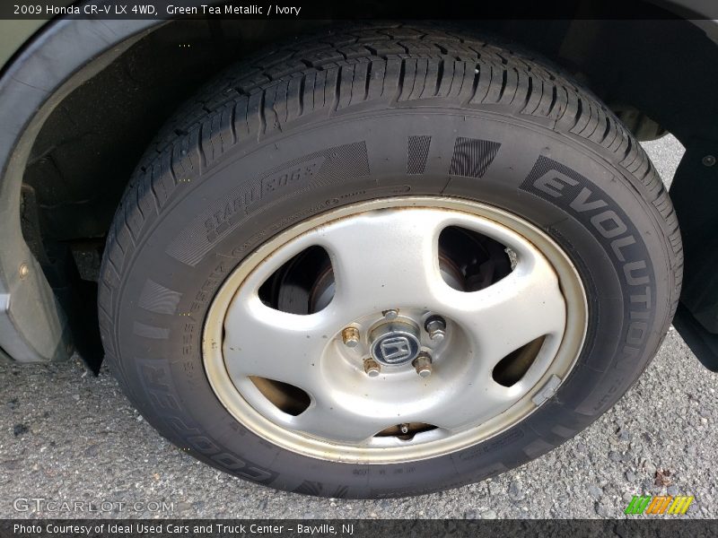Green Tea Metallic / Ivory 2009 Honda CR-V LX 4WD