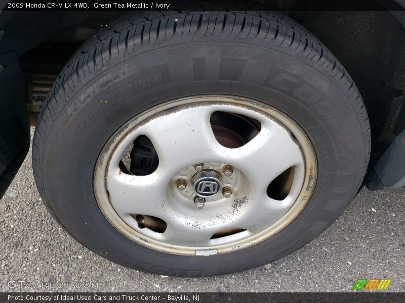 Green Tea Metallic / Ivory 2009 Honda CR-V LX 4WD