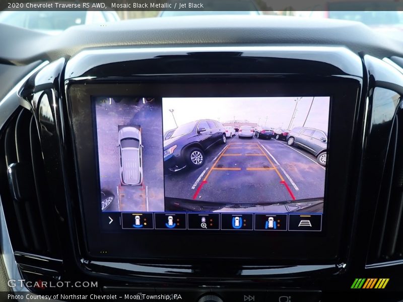 Mosaic Black Metallic / Jet Black 2020 Chevrolet Traverse RS AWD