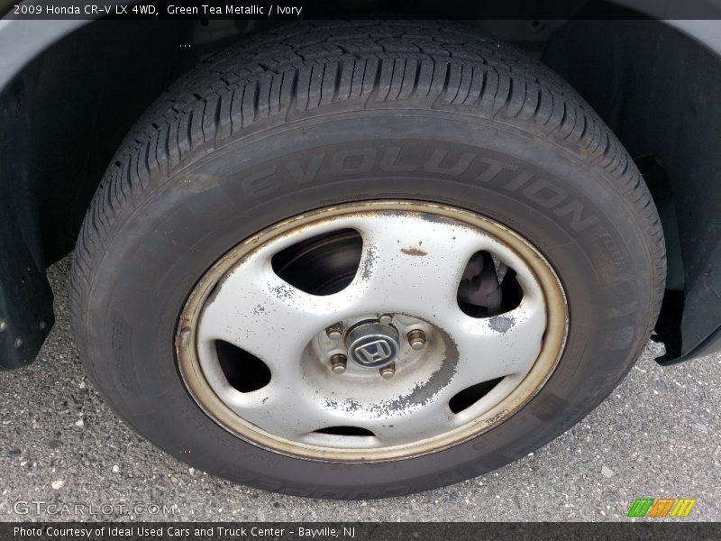 Green Tea Metallic / Ivory 2009 Honda CR-V LX 4WD