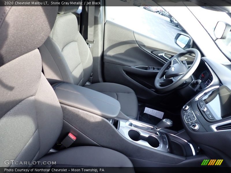 Stone Gray Metallic / Jet Black 2020 Chevrolet Malibu LT