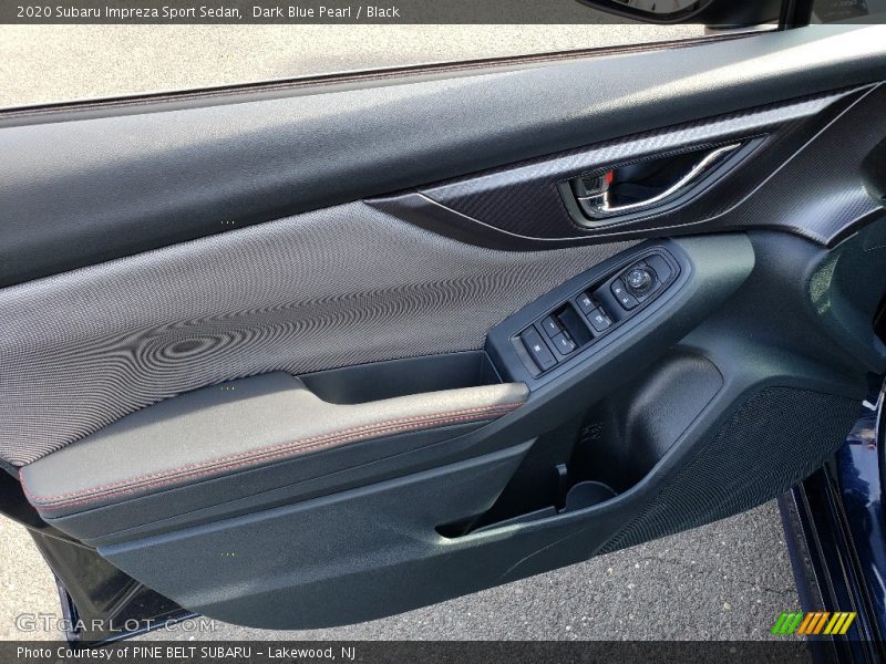 Dark Blue Pearl / Black 2020 Subaru Impreza Sport Sedan