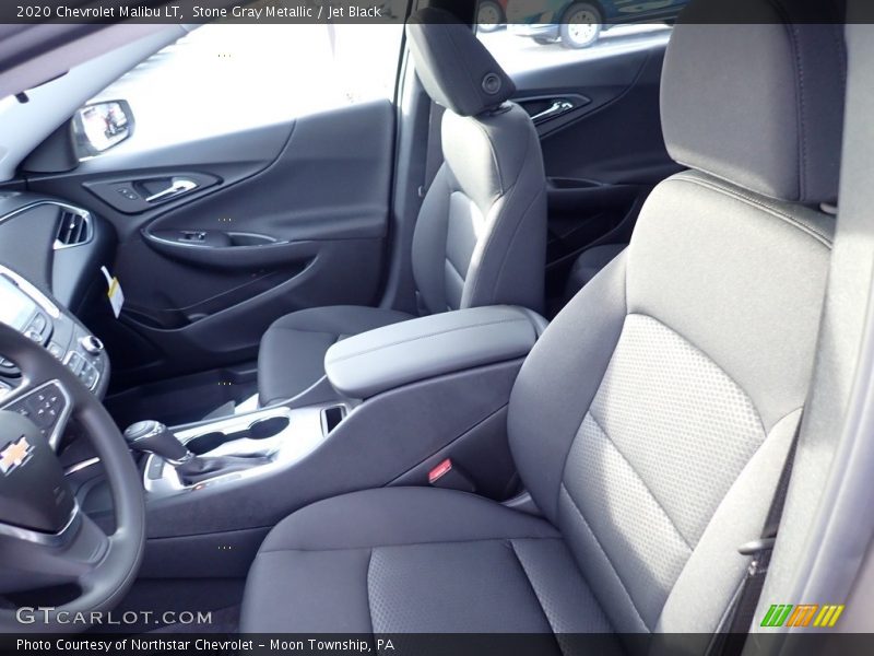 Stone Gray Metallic / Jet Black 2020 Chevrolet Malibu LT