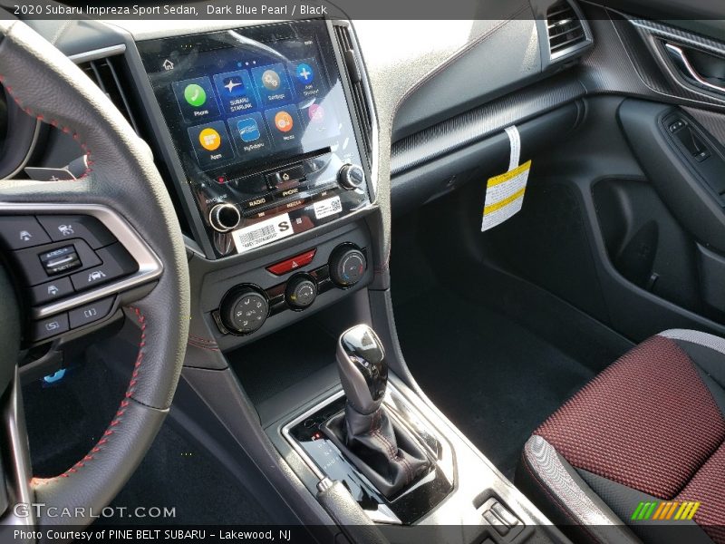 Dark Blue Pearl / Black 2020 Subaru Impreza Sport Sedan